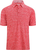Mens Golf Shirt Moisture Wicking Quick-Dry Short Sleeve Polo | Upf40,Soft & Stretch,Sweat Resistant,Multi-Scene Sports & Office Apparel