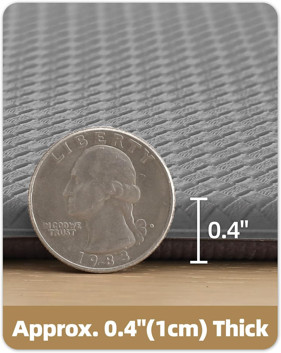 anti Fatigue Cushion Padded Kitchen Mat for Floor - 17X29+17X59,Easy Clean, Waterproof & Oil Proof, anti Slip, Foam Rubber Runner Rug for Front Sink Comfort Standing, Grey Set of 2